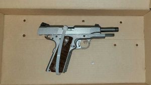 Call from concerned citizen leads to seizure of handgun