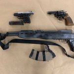 Firearms seized